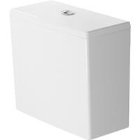 Duravit - me by Starck Spülkasten, für Anschluss rechts oder links, mit Innengarnitur Dual Flush, Chrom, 6/3 l, 390 x 180mm, Farbe: Weiß - 0938000005