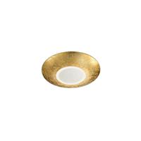 Trio Led plafondlamp Chiros rond, goud