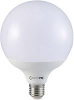 LightMe LED EEK A+ (A++ - E) E27 Globeform 15W = 100W Warmweiß (Ø x L) 120mm x 164mm 1St. W044601