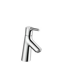 Waschtischmischer 80 Talis S mit Push-Open Ablaufgarnitur chrom-'41065207' - Hansgrohe