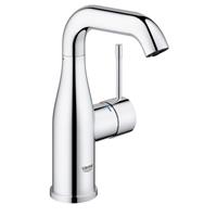 Grohe Essence New 1-gats wastafelkraan medium met hoge draaibare uitloop, chroom