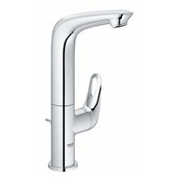 Grohe Eurostyle 1-greeps L-size wastafelkraan met waste, chroom