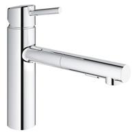 Grohe Concetto Keukenkraan Chroom met Uittrekbare Handdouche