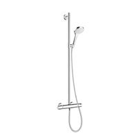 Hansgrohe Croma Select E multi doucheset 100 wit-chroom