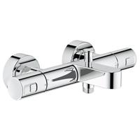 Grohe Precision Joy thermostatische badkraan met omstelling chroom