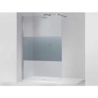 Novellini Giada Inloopdouche 100x195cm Zilver look