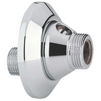 Grohe Badarmatur S-Anschluss absperrbar 1/2 x 3/4 Zoll - Versatz 10 mm, chrom
