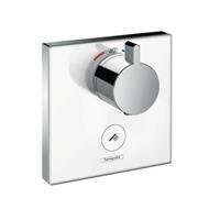 hansgrohe Unterputzarmatur »ShowerSelect Glas« Thermostat HighFlow f. 1 Verbraucher u. einen zusätzlichen Abgang