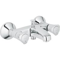 GROHE Zweigriff-Wannenbatterie Costa25450 DN15 Wandmontage chrom