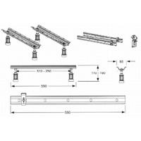 Zubehör - Montageset für Badewanneinstallation K727467 - Ideal Standard