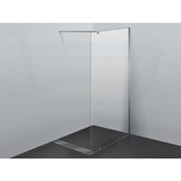 Saniclass Bellini inloopdouche 100x200cm chroom profiel en helder glas