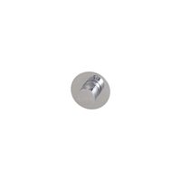 Saniclass ColdStart Round Inbouwthermostaat ronde rozet, ronde knop 12,5cm