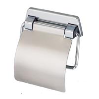 Geesa Standard Toiletrolhouder met klep Chroom 915144
