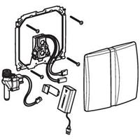 Geberit urinoir bedieningspaneel infrarood batterij, mat chroom