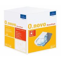 villeroy&boch Villeroy & Boch O.novo hangend randloos toilet CeramicPlus met softclose zitting wit glans