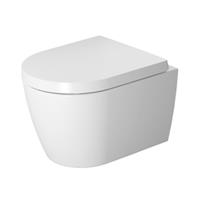 Duravit Wand-WC (ohne Deckel) me by Starck compact 480 mm Tiefspüler, rimless, rafix, weiß, 2530090000