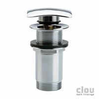 Clou InBe stop/go afvoerplug zonder overloopgat vierkant 6,9 cm