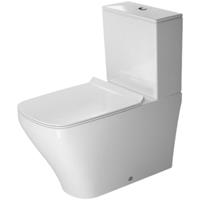 Stand-WC DuraStyle Kombi 72cm Tiefspüler, für aufgesetzten Spülkasten, Abgang Vario, Farbe: Weiß - 2156090000 - Duravit