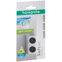 Hansgrohe - Luftsprudler-Set 13182000 m 24x1, mit Durchflussbegrenzer, 5 l/min, chrom