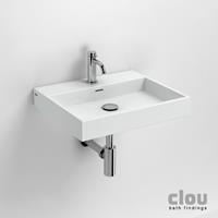 Clou Wash Me wastafel 50 cm wit keramiek