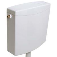 Weser laaghangend reservoir dualflush 3-6/9 liter instelbaar, pergamon