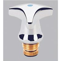 Trecorn-Oberteil chrom, 1/2', Markierung blau - Grohe