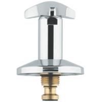 Grohe bovendeel 1/2" warm voor stopkraan, chroom