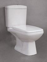 Style duoblok toilet set wit met zitting AO