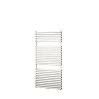 Plieger Florian Nxt designradiator dubbel horizontaal met middenaansluiting 1216x600mm 980W zwart 7255237