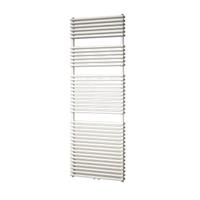 Plieger Florian Nxt designradiator dubbel horizontaal met middenaansluiting 1710x500mm 1161W wit structuur 7255461