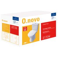 villeroy&boch Villeroy & Boch O.novo duoblok toilet CeramicPlus PK met zitting en reservoir wit glans