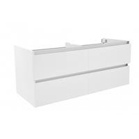 Wiesbaden Vision meubel 4 laden 120x46 wit