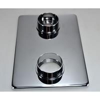 afbouwdeel 8mm verlengset tbv 2-knops douchethermostaat