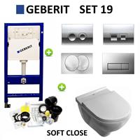 Geberit up100 set19 O.novo DirectFlush met Delta drukplaten