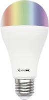 LED EEK A+ (A++ - E) E27 Glühlampenform 10W = 60W RGBW (Ø x L) 65mm x 130mm colorchanging, W063651 - Lightme