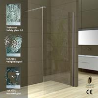 Wiesbaden inloopdouche Safety Glass 10mm NANO 1200x2000