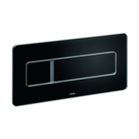 Viega Visign For More bedieningsplaat parasol glas-zwart