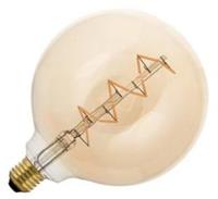 bailey Big Johnny LED filament goud 3W (vervangt 27W) grote fitting E27