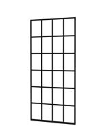 Best Design Inloopdouche Walk-In Black-1000-Screen 1000x2000x10mm