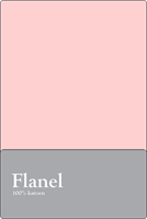 Flanellen Lakens  Roze-240 x 260 cm