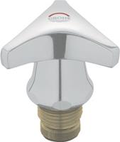 Grohe - Oberteil 45969 mit Trecorn Griff 45969000 Markierung rot 1/2' chrom
