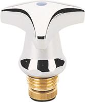 Grohe - Oberteil 45968 mit Trecorn Griff Markierung blau 1/2" chrom