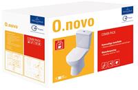 O.Novo Kombipack Stand-WC + Sitzung - Weiß Alpin - Villeroy&boch