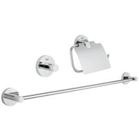 Grohe Essentials accessoireset 3-in-1 supersteel