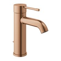 Grohe Essence eengreeps wastafelmengkraan met pop-up afvoerplug geborsteld Warm Sunset