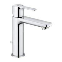 GROHE Lineare New waterbesparende wastafelkraan S-size met waste supersteel 32114DC1