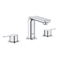 Grohe Lineare New wastafelmengkraan (opbouw) chroom. glans voorsprong uitloop 128mm volumestroomklasse A (6.9-8.7 l/min.)