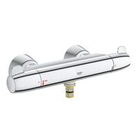 GROHE Grohtherm Special douchekraan thermostatisch multifunctie met koppelingen chroom 34666000