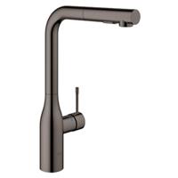 Grohe Essence New keukenkraan l-uitloop hard graphite