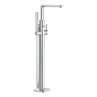 Grohe Einhebel-Wannenarmatur Lineare 23792 Bodenmontage Fertigmontageset Supersteel